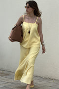Cotton Cami Mermaid Long Skirt Sets