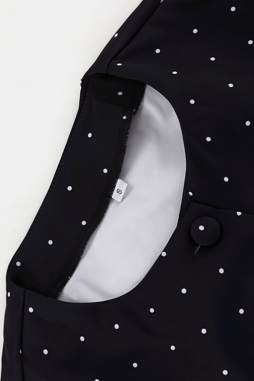Polka Dot Print Short Sleeve Bodycon Skirt Set