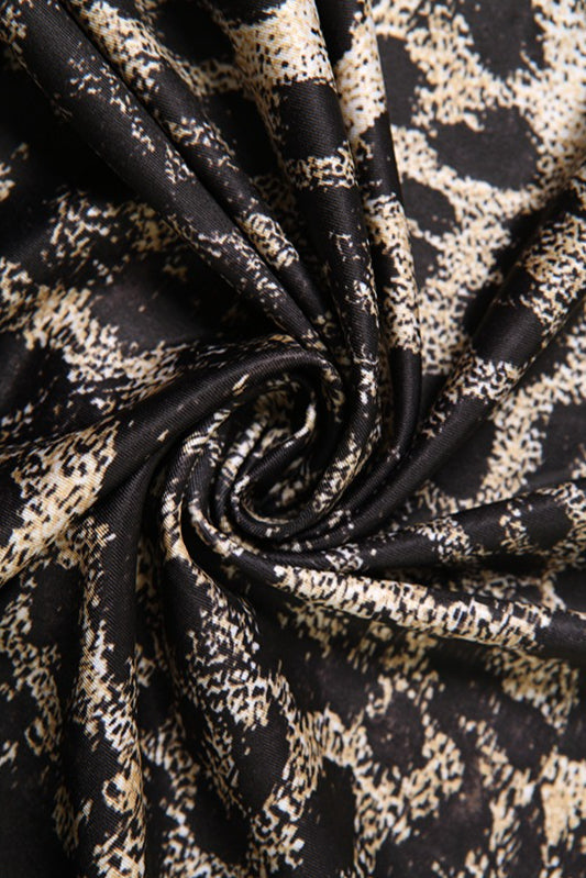 Leopard Print Maxi Dress