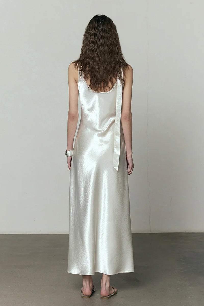 Temperament V-Neck Maxi Dress