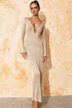 Long Sleeve Maxi Sweater Dress
