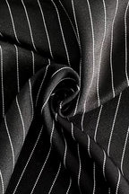 Stripe High Waist Wide Leg Pants