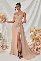 Bodycon Slit Maxi Party Dress