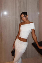 High Waist Elegant Maxi Dress