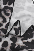 Leopard Print Slip Dress Party