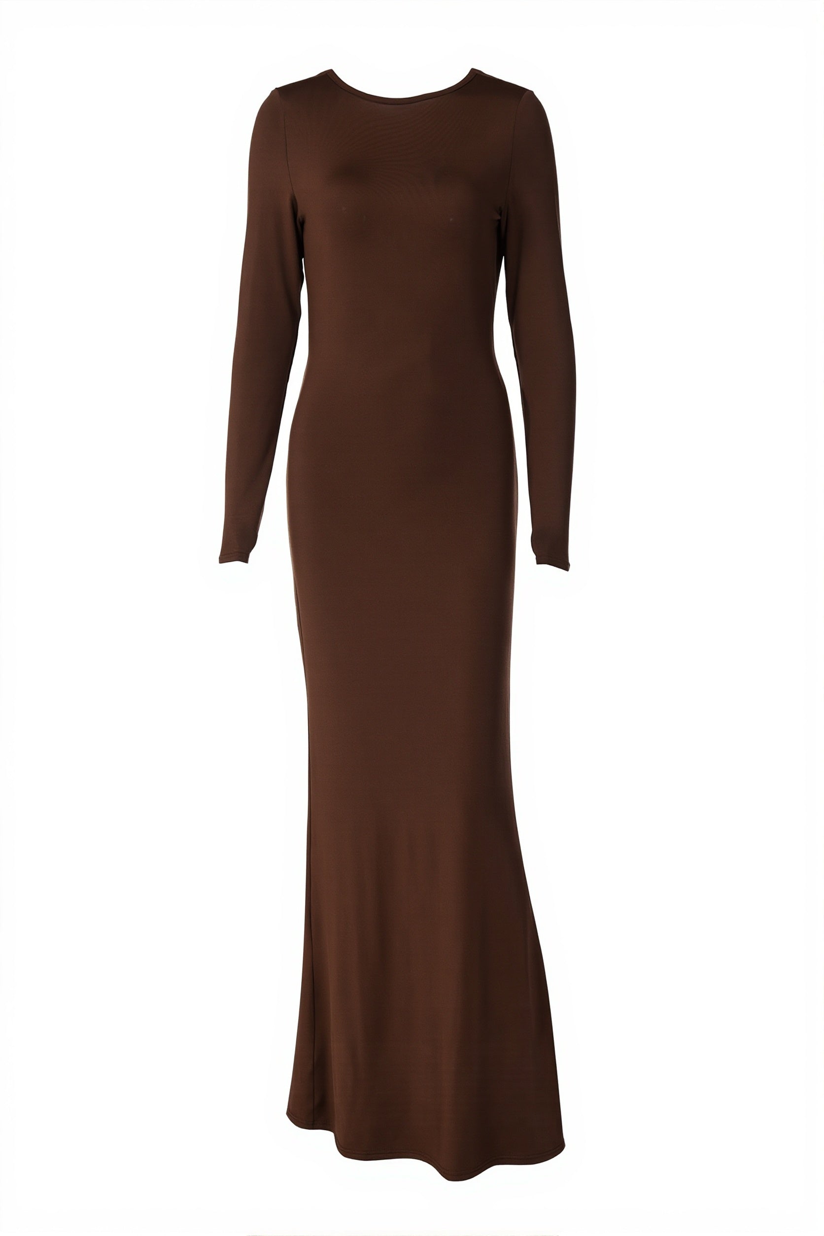 Lace Trim Strapless Two Piece Gown Maxi Dress