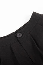 Mini Skirt With Lapel Blazer Two Piece Set