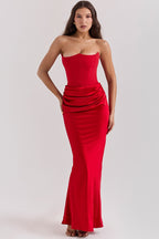 Corset Backless Bodycon Formal Dress