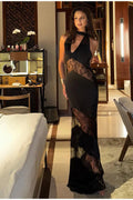 Vintage Lace Long Evening Boho Dress