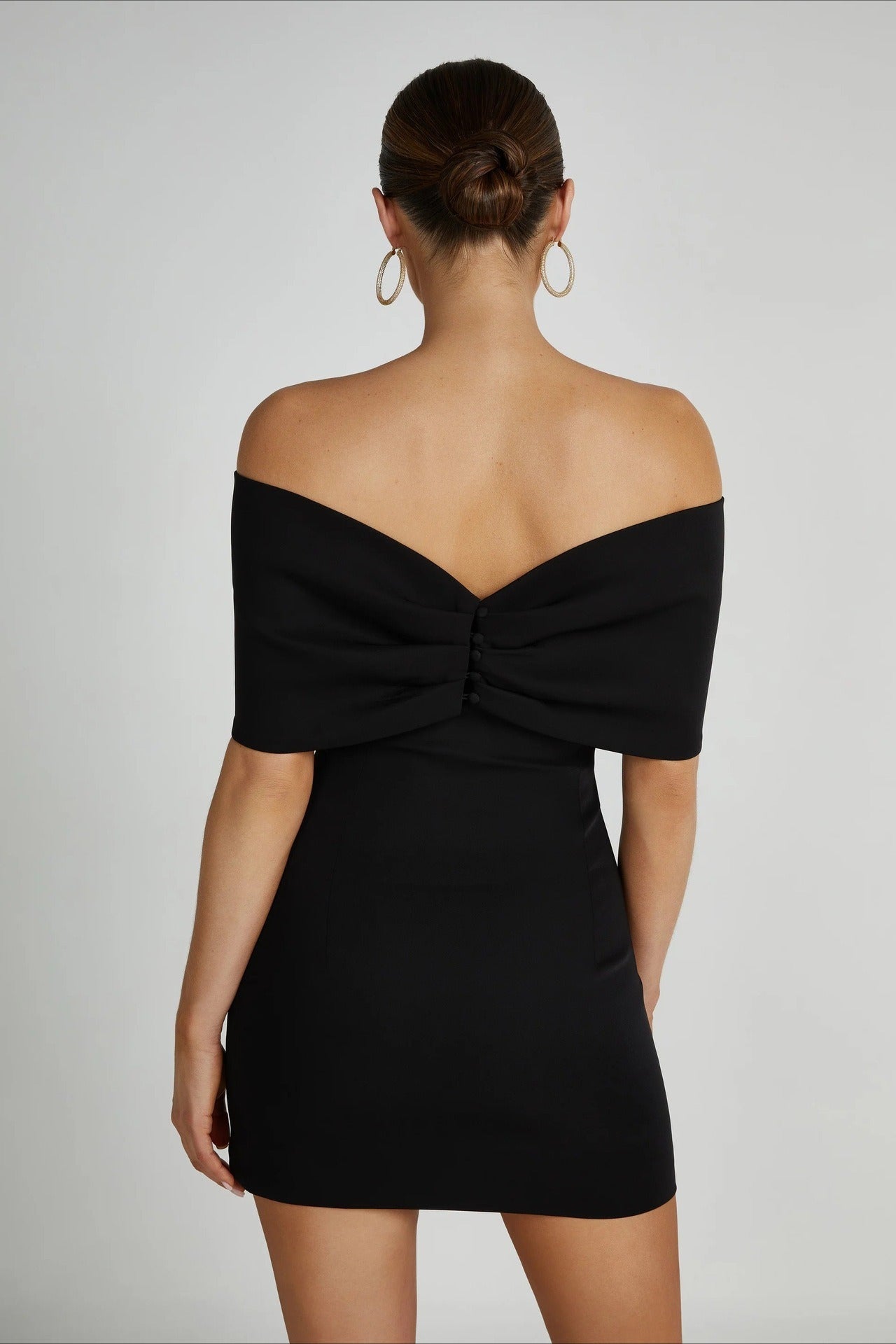 Off-The-Shoulder Bodycon Cocktail Dress