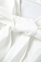 Backless Bow Tie Party Dress