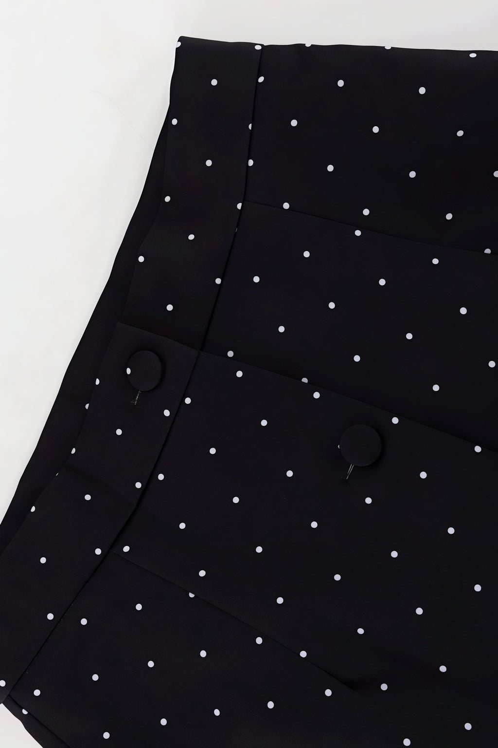 Polka Dot Print Short Sleeve Bodycon Skirt Set
