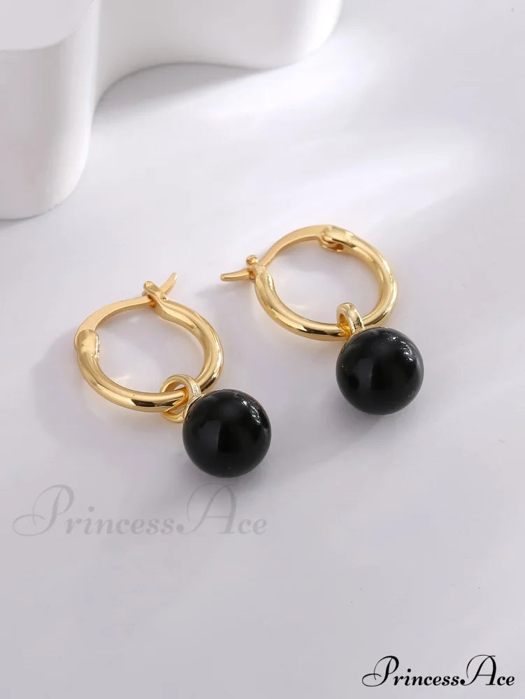 1Pc Faux Pearl Drop Earrings
