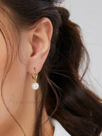 1Pc Faux Pearl Drop Earrings
