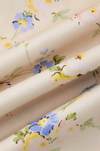 Vintage Floral Cami Slim Fit Maxi Dress