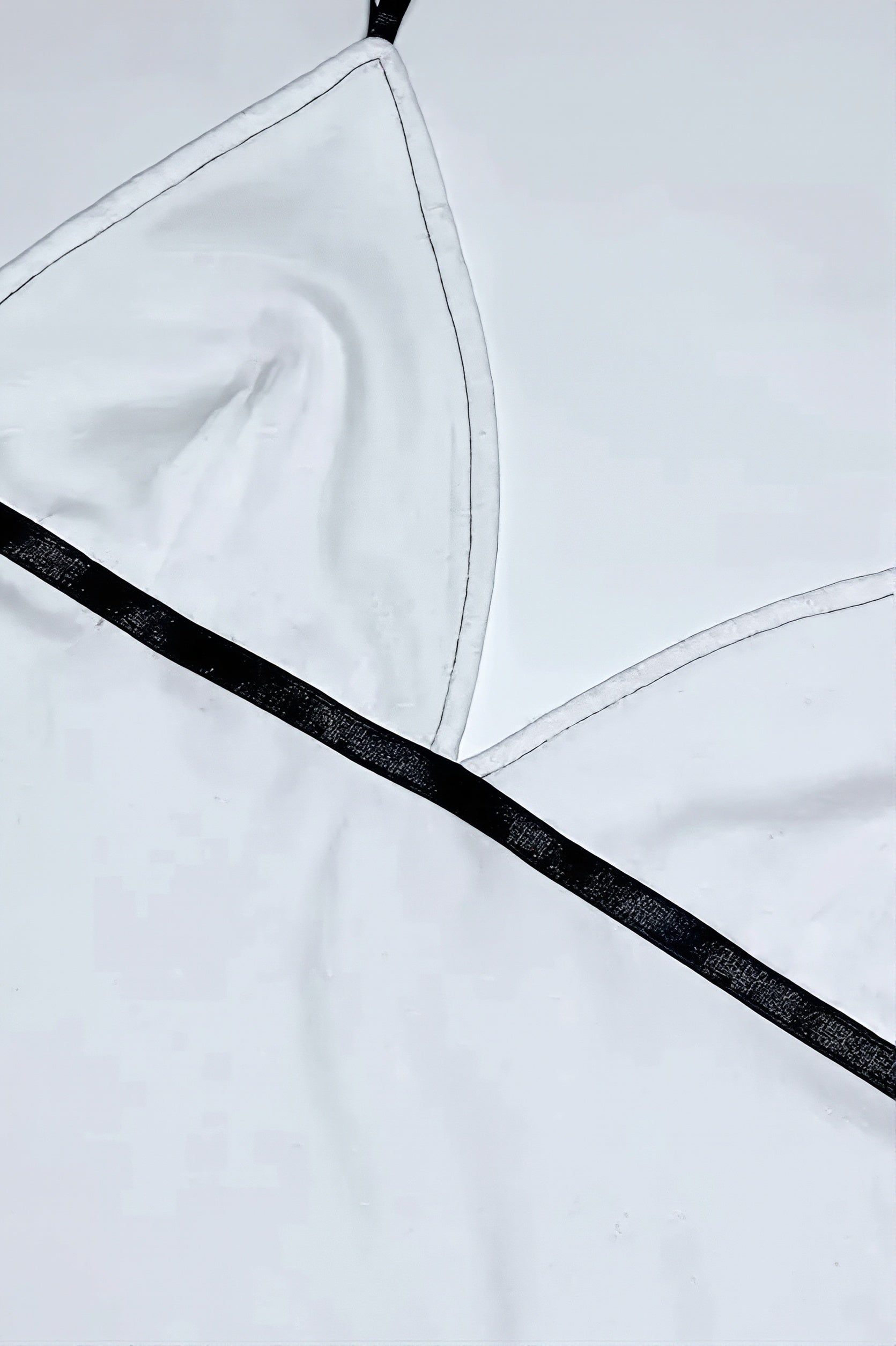 Minimal White Crop Cami Top