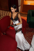 Exquisite Lace Patchwork Prom Dress