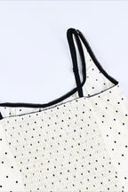 Polka Dot Cami Versatile Tank Top