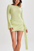 High-End Knit Mini Dress