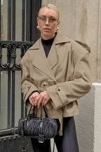 Belted Trench Jacket