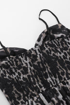 Leopard Print Slip Dress Party