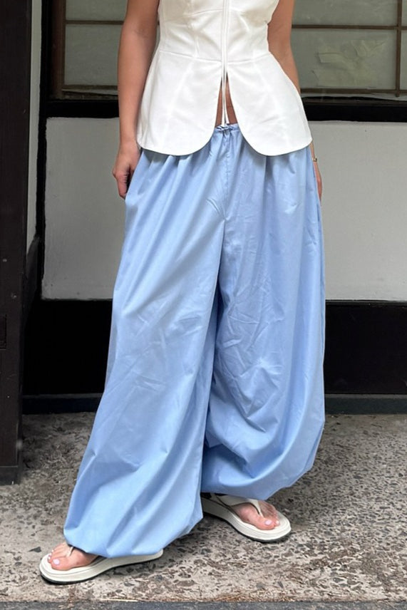 Street Cotton Lantern Loose Casual Pants