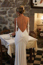 Floral Spaghetti Strap Maxi Vacation Dress