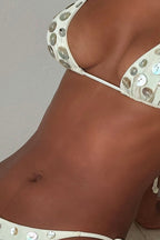 Shell Button Bikini Set