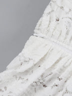 Lace Off-Shoulder Bodycon Mini Party Dress