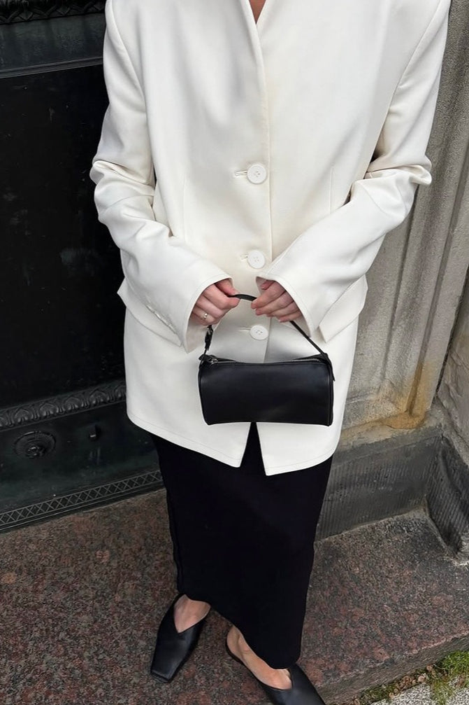 Minimalist V-Neck Blazer Jacket