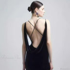 3D Floral Backless Satin Prom Dress