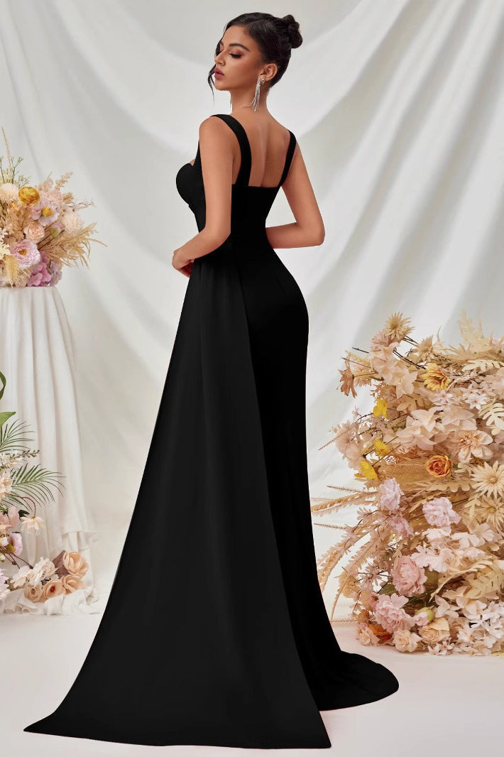 Bodycon Slit Maxi Party Dress