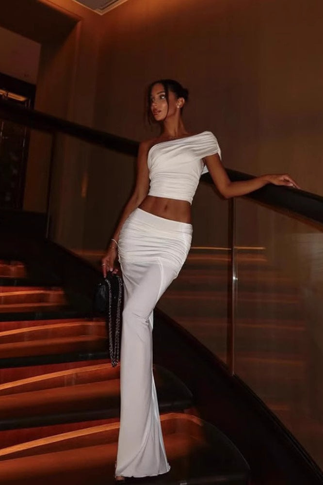 High Waist Elegant Maxi Dress