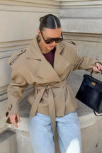 Belted Trench Jacket