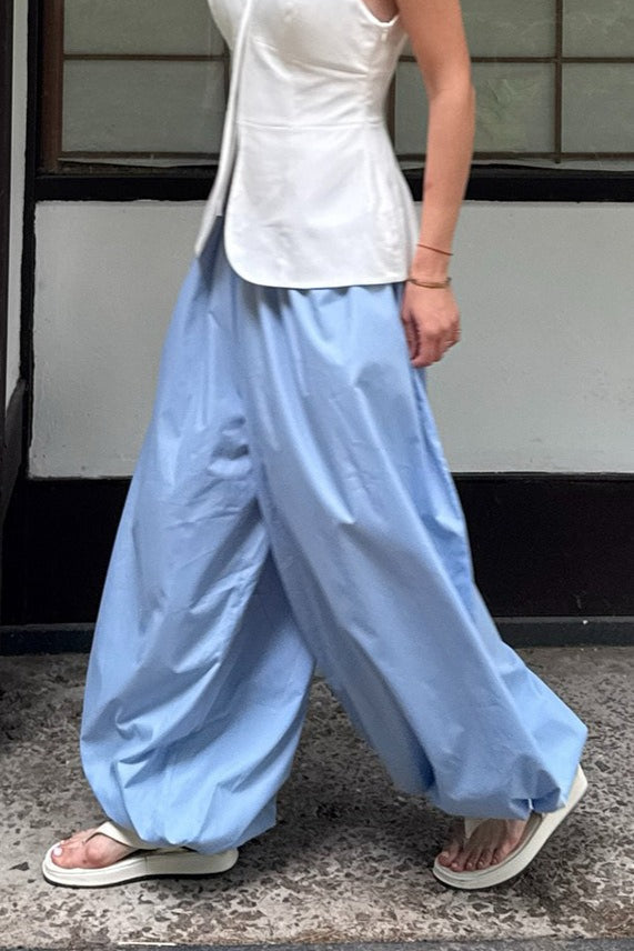 Street Cotton Lantern Loose Casual Pants