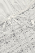 Sheer Lace Design Cami Top