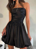 Summer Off-Shoulder A-Line Mini Party Dress