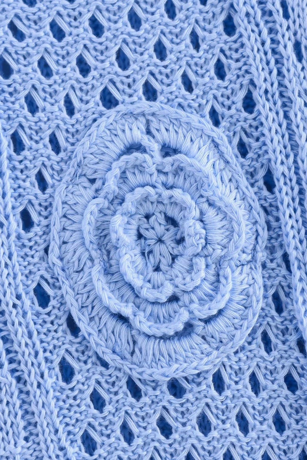 Hollow Out Crochet Maxi Dress