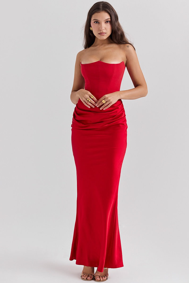 Corset Backless Bodycon Formal Dress