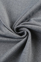 Grey Bodycon Mermaid Maxi Skirt
