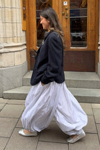 Street Cotton Lantern Loose Casual Pants