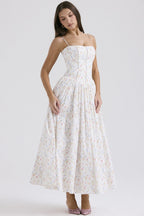Floral Cami Bodycon Maxi Dress