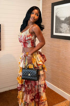 Cami Tiered Ruffle Two Piece Skirt Sets