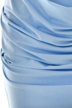 Strapless Ruched Bodycon Mini Party Dress