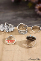 5Pcs Vintage & Exquisite Bohemian Ring