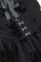 Sheer Lace Gothic Dress