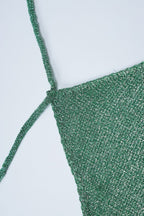 Solid Knit Slim Halter Top