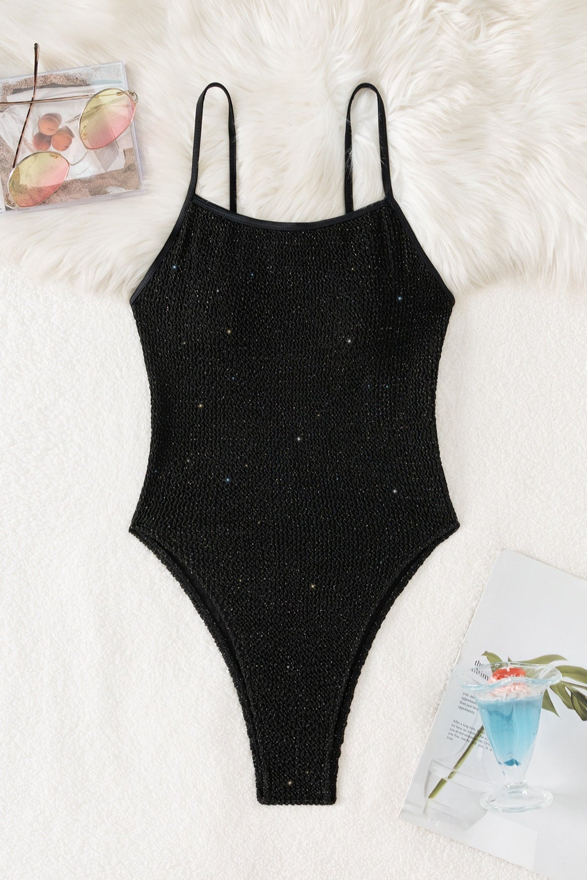 Ruched Bodycon One Piece Swimwear