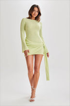 High-End Knit Mini Dress