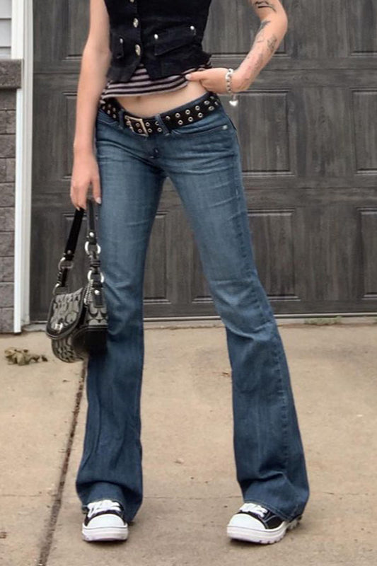 Elegant Women’S Flared Jean
